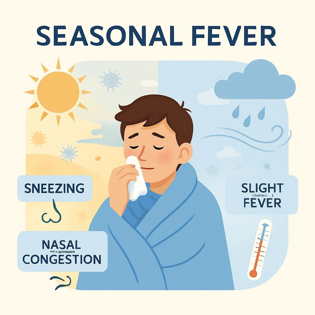 Viral Fever vs Seasonal Fever - Expert Guide to Spot the Difference & Recover Fast 2 Seasonal Fever